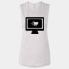 Ladies' Bella Flowy Scoop Muscle Tank Thumbnail