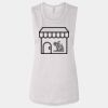 Ladies' Bella Flowy Scoop Muscle Tank Thumbnail