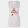 Ladies' Bella Flowy Scoop Muscle Tank Thumbnail
