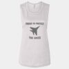 Ladies' Bella Flowy Scoop Muscle Tank Thumbnail