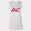 Ladies' Bella Flowy Scoop Muscle Tank Thumbnail