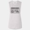 Ladies' Bella Flowy Scoop Muscle Tank Thumbnail