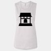 Ladies' Bella Flowy Scoop Muscle Tank Thumbnail