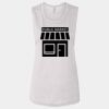 Ladies' Bella Flowy Scoop Muscle Tank Thumbnail