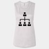 Ladies' Bella Flowy Scoop Muscle Tank Thumbnail