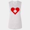 Ladies' Bella Flowy Scoop Muscle Tank Thumbnail