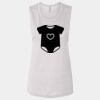 Ladies' Bella Flowy Scoop Muscle Tank Thumbnail