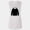 Ladies' Bella Flowy Scoop Muscle Tank Thumbnail