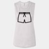 Ladies' Bella Flowy Scoop Muscle Tank Thumbnail