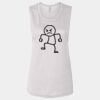 Ladies' Bella Flowy Scoop Muscle Tank Thumbnail