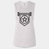 Ladies' Bella Flowy Scoop Muscle Tank Thumbnail