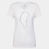 Next Level The Ideal V T-Shirt Thumbnail