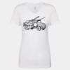 Next Level The Ideal V T-Shirt Thumbnail