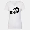 Next Level The Ideal V T-Shirt Thumbnail