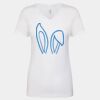 Next Level The Ideal V T-Shirt Thumbnail