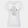 Next Level The Ideal V T-Shirt Thumbnail