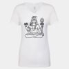 Next Level The Ideal V T-Shirt Thumbnail
