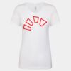 Next Level The Ideal V T-Shirt Thumbnail