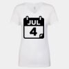 Next Level The Ideal V T-Shirt Thumbnail